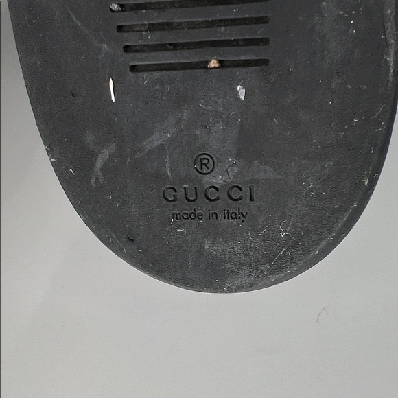 Gucci Mens Viaggio Black High-Top Sneakers Trainers - Picture 5 of 11